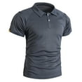 thumbnail image 3 of Mens Polo Shirts Short Sleeve Golf Shirt Quick Dry Collared Performance Shirts Soft Stretchable Shirt, 3 of 6