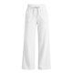 thumbnail image 3 of LLYWEY Pantalones Deportivos de Cintura Alta con Cordón para Mujer Cintura Elástica Pierna Recta Casual Viaje Color Sólido Ajuste Holgado Sudaderas de Otoño con Bolsillos, M, 3 of 7