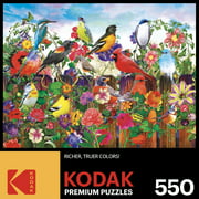 Kodak 550 Piece Jigsaw Puzzle - Birds and Blooms