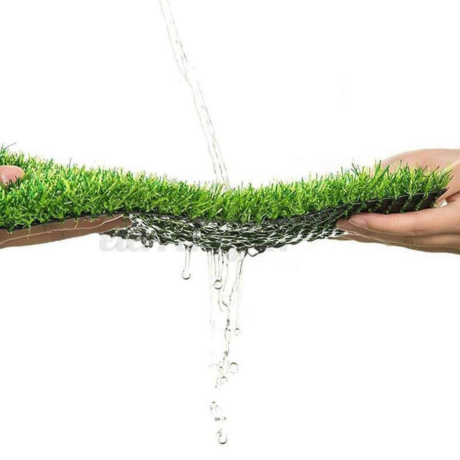 Clearance Now! QUALITY 10M Artificial Grass Garden Outdoor Green Fake Lawn H5A5