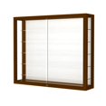 thumbnail image 6 of Waddell 8903K-PB-MK Heirloom 36 x 30 x 8 in. Wall Case with 5 Shelves, Plaque Back - Carmel Oak, 6 of 6