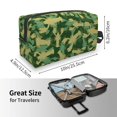 thumbnail image 3 of Uemuo Crayfish Army Pattern Portable Toiletry Bags with Handle, Waterproof travel Make up Bags for Women, Large Capacity Travel Cosmetic Bags, 3 of 9