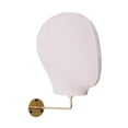 thumbnail image 2 of Soporte de exhibición de pelucas Soporte de pared para postizos, sombreros, tocados y postizos Beige dorado, 2 of 8