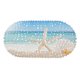 thumbnail image 3 of Inteprter 1pc 35*70cm playa Shell estrella de mar alfombra antideslizante felpudos PVC felpudos al aire libre cocina baño sala de estar alfombra Juegos de accesorios de baño 1# Inteprter HA000347-01B, 3 of 6