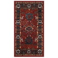 thumbnail image 2 of SAFAVIEH Vintage Hamadan Pema Traditional Area Rug, Orange/Blue, 5'3" x 7'6", 2 of 8