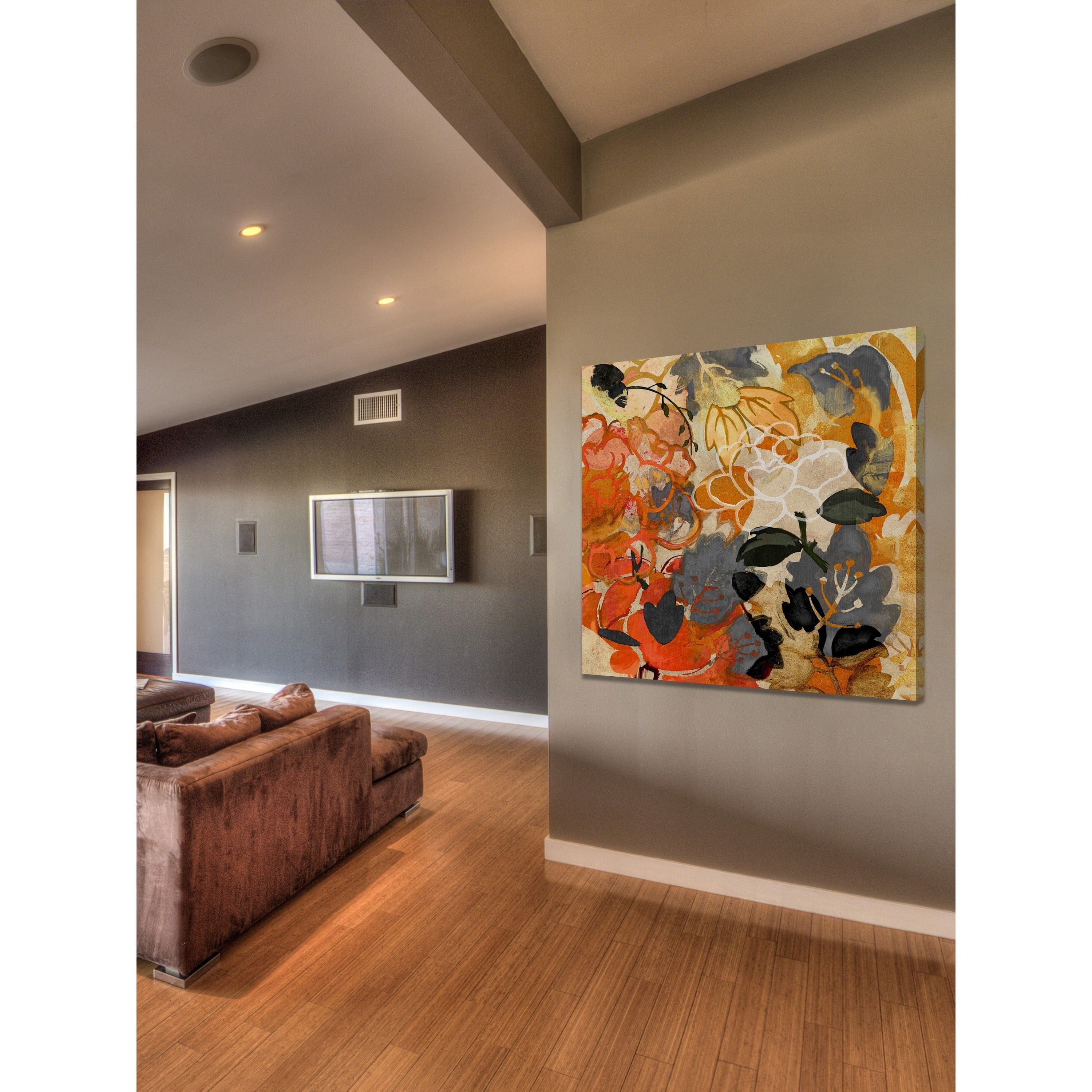 "Meadow Larks" Painting Print on Wrapped Canvas