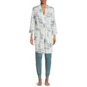 Catherine Malandrino Women's Cami and Joggers Sleep Set with Travel Robe, 3-Piece