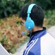 thumbnail image 5 of Auriculares para estudiantes con micrófono, con cable, de diadema, cómodos y ajustables, ideales para la escuela. A566E Azul, 5 of 9