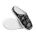 thumbnail image 3 of Lsque Snake Pattern Womens Comfort Cotton on Scuff With Memory Foam and Anti-skid Sole Slipper-44/45, 3 of 7