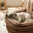thumbnail image 2 of Cama para perros WESTERN HOME WH con respaldo alto para perros pequeños y medianos, 2 of 7