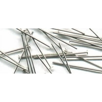 Pcs Iron Flat Head Pins Platinum Color 0.8mm Thick 20mm Long