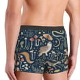 thumbnail image 2 of Haiem Retro Forest Animals Men's Boxer Briefs, Every Day Comfort Stretch Cotton Moisture-Wicking Underwear-X-Large, 2 of 8