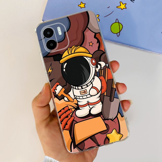Cute Animals Pattern Case For Xiaomi Redmi A1+ A2+ Coques Camera Protection Soft Capas For Redmi A2 A1 A1Plus Clear Bumper Case 732 Redmi A2 Plus
