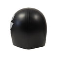 thumbnail image 4 of Gorro de Natación Unisex ARENA de Silicona Suave y Elástico Negro Blanco, 4 of 7