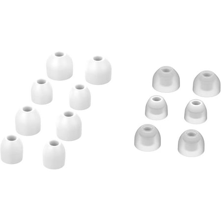Tianle Compatible with Sony WF-1000XM3 Silicone Eartips Accessories Silicone Protective Earphone Ear Tips Case Cover for Sony WF-1000XM3/Sony WF-1000XM4 (White)