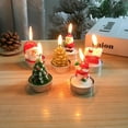 thumbnail image 2 of 2 piezas-Regalos de Navidad Regalos artesanales Velas decoradas Regalos de Navidad, 2 of 5