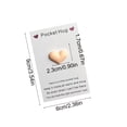 thumbnail image 3 of Yusimy Love Pocket Hugging Greeting Card for Gift Giving, 3 of 6