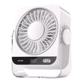 thumbnail image 2 of Leeye Ice Pack Desk Fan, Rechargeable Personal Air Cooler with Detachable Ice Pad, USB Portable Air Circulator Fan for Home Office Desktop, C A,, 2 of 7