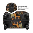 thumbnail image 4 of Lsque German Shepherd Dog Printed Luggage Cover, Travel Luggage Protector,Scratch and Dirt Resistant, Fits 18-32 Inch Luggage - Large, 4 of 9