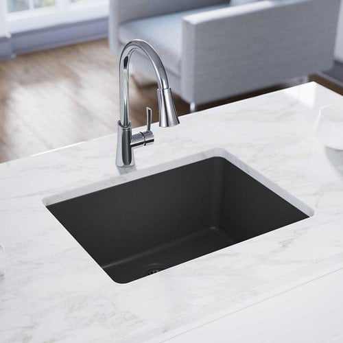 Elkay Quartz Classic 25 L X 19 W Undermount Kitchen Sink Walmart Com Walmart Com