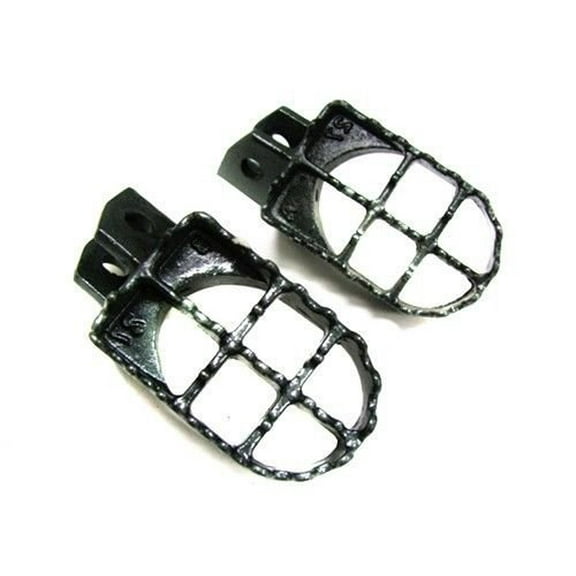 Grey Dirt Bike FOOT PEGS for Yamaha YZ 80 125 250 500 YZ125 WR 200 250 500 WR500