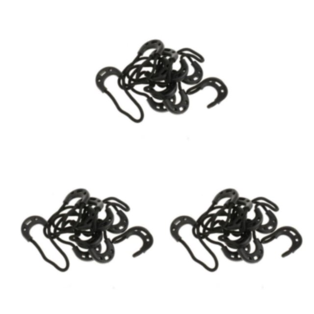 ZheElen 10pcs Zipper Pulls Cord Rope Ends Slider For Clothing/Bags 65mm Style A 3Set