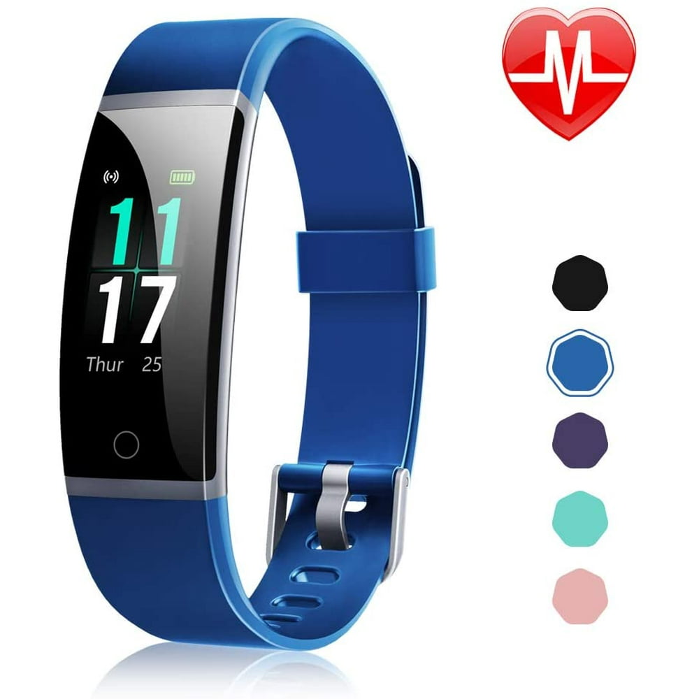 Letsfit ID132 Blue HR Fitness Trackers