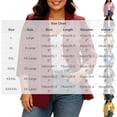 thumbnail image 5 of yillto Plus Size Womens Blazer Jacket Casual Work Office Long Sleeve Button Front Cardigan Suit Jackets, 5 of 7