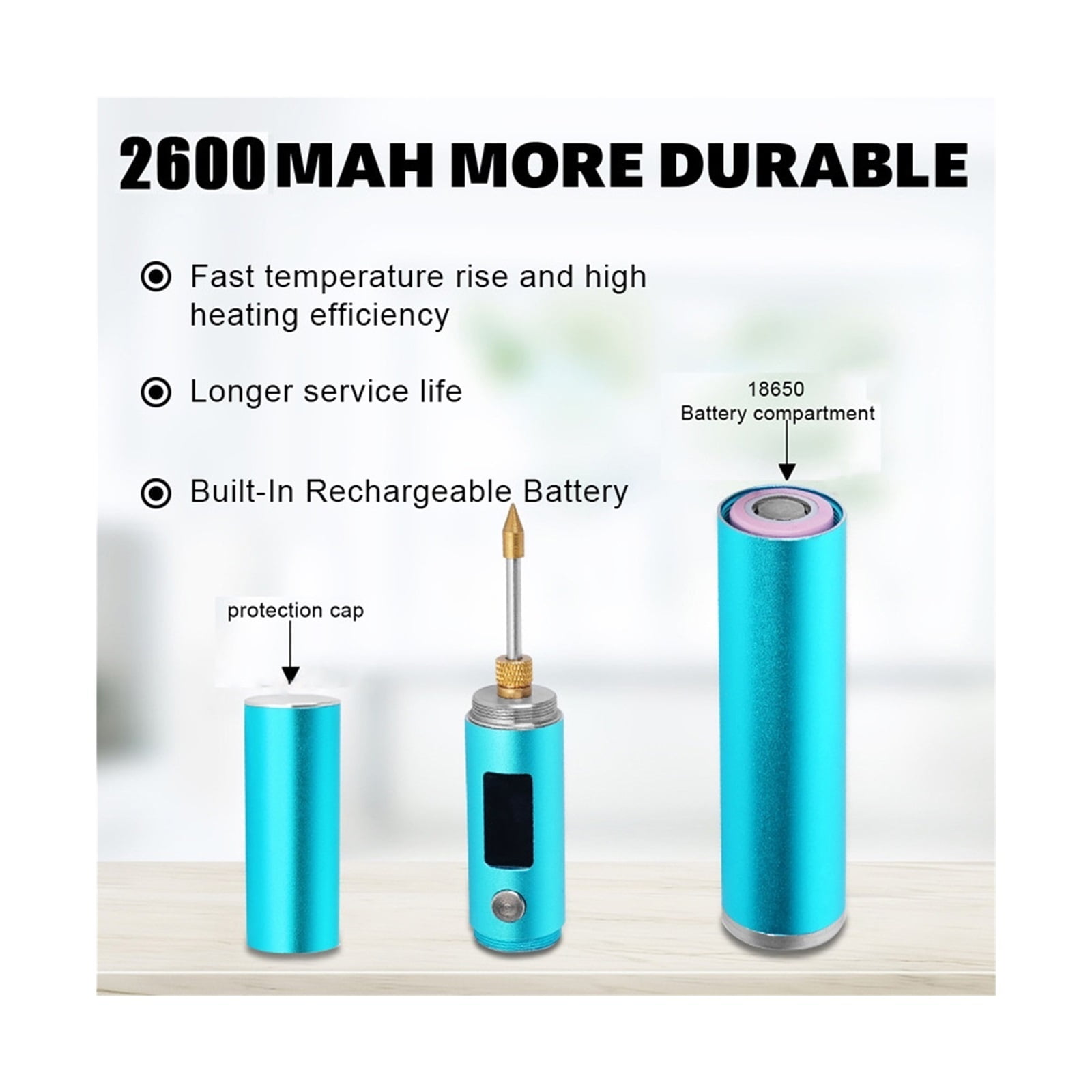 Soldering Iron High-power Soldering Tool ,Professional Portable Rechargeable LED Display, Wirless Welding Tool ,Accurate Temperature Control