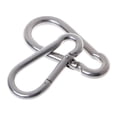 thumbnail image 6 of Yokua Heavy Duty D Ring Carabiners Clip for Climbing Rappelling, D Shaped Carabiner, 6 of 14