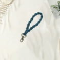 thumbnail image 3 of Macrame Keychain Wristlet Keychains for Women Handmade Hand Wrist Strap with Hanging Buckle - Car Keys Cute Key Chains Boho Keyring Bracelet for Girls, 3 of 6