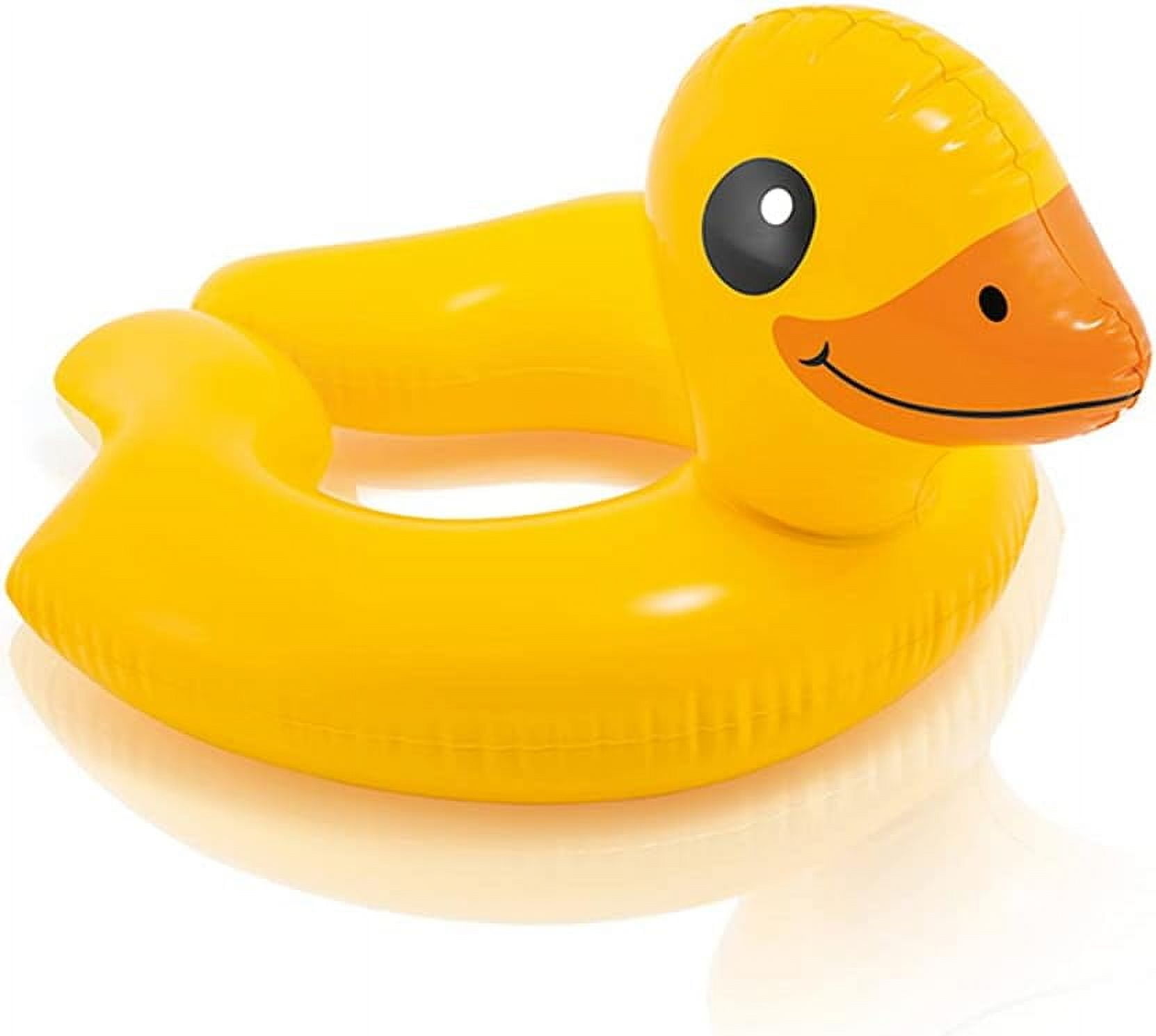 Intex 30" x 21.5" Animal Split Ring Kid's Pool Float Weight Limit Ages 3-6 - One Random Animal Design