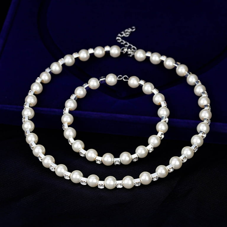 Walmart pearl jewelry on sale sets