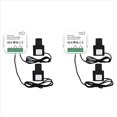 thumbnail image 1 of 2X Medidor de EnergíA Tuya Smart ZigBee Bidireccional de 2 VíAs con Abrazadera de Sensor de Corriente App Monitor Potencia 100-240VAC, 2 Canales 2CT, 1 of 5