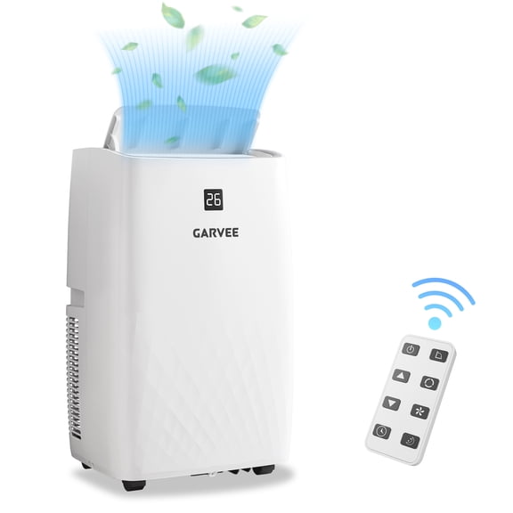 Quiet Portable AC Unit 14000 BTU | Cools Up to 700 Sq Ft | 3-in-1 Portable Air Conditioner with Dehumidifier & Fan | Remote Control, Sleep Mode & Window Kit Included