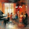 thumbnail image 2 of Haenraets, Willem 26x26 Gold Ornate Wood Framed with Double Matting Museum Art Print Titled - Rendez-vous I, 2 of 4