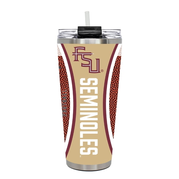 Florida State Seminoles 32oz. Big Slim Game Ball Travel Tumbler