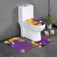 thumbnail image 1 of Juego de 3 alfombras de baño del equipo Vikings, alfombra antideslizante para baño, 24 x 16 pulgadas, 1 of 7