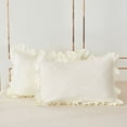 thumbnail image 4 of Mallen Home Ivory Diamond Quilt Microfiber Bedspread & Coverlet, Queen, 4 of 5