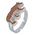 thumbnail image 1 of 3 Anillos De De Oso  De Humor Divertido A La Moda, Joyería Para Mujer Sunnimix Collar con colgante de estado de ánimo, 1 of 8