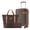 Brown, variant on Hardside Suitcase, Luggage Sets 3 Piece Carry on Luggage 22x14x9 Airline Approved, Lightweight Hardshell ABS Suitcases with Wheels, 20 inch, Khaki, Khaki Hardside Luggage,Hardside Checked Luggage