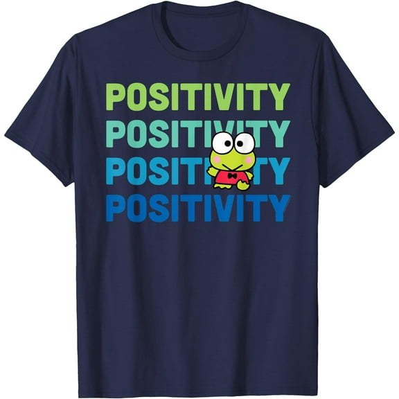 Keroppi Positivity Cute DTG Print Unisex T-Shirt