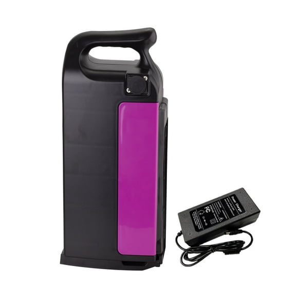With charger 48V 10.5Ah 13S3P ebike battery Li-ion electric bicycle 360x160x102mm