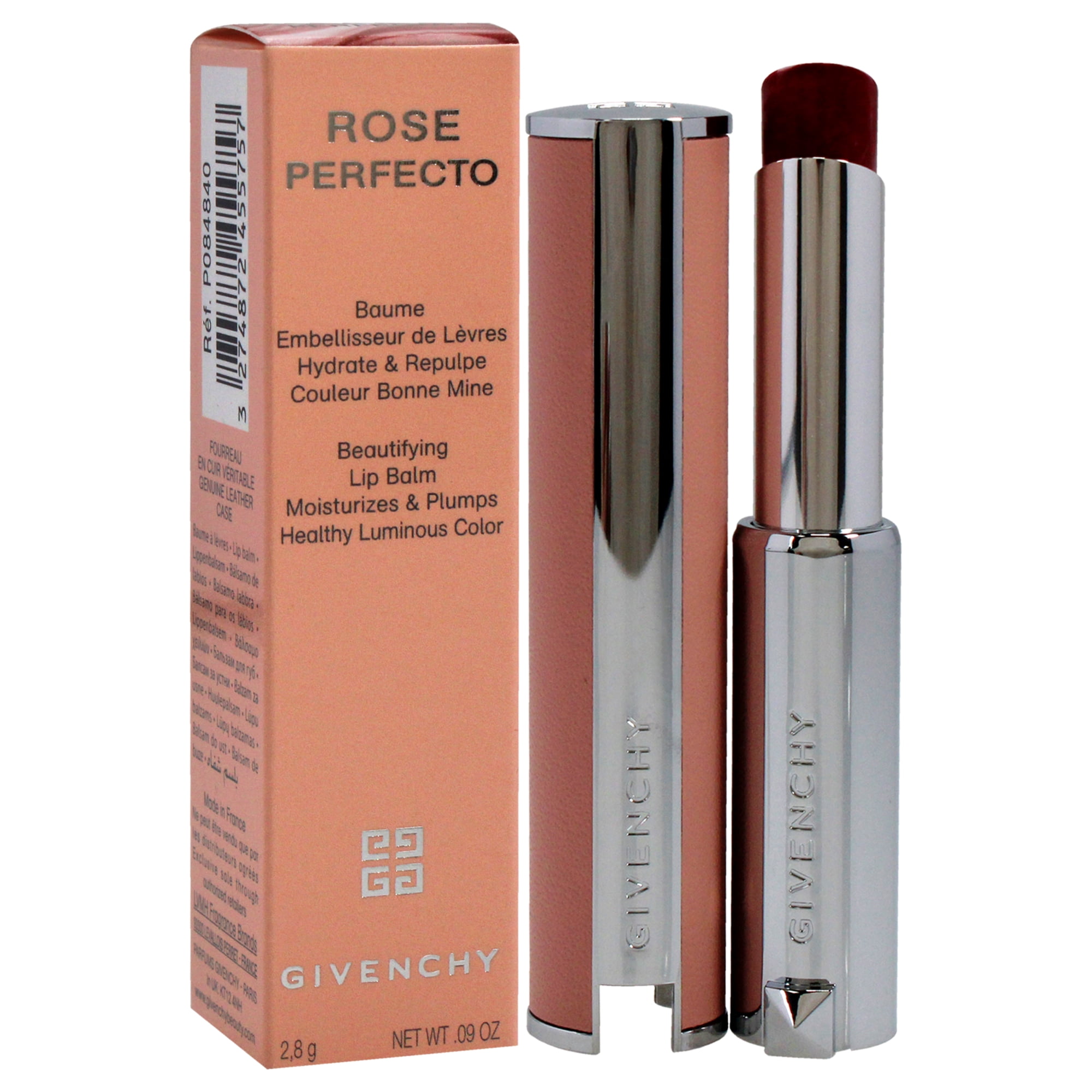 Givenchy Rose Perfecto Plumping Lip Balm - N37 Rouge Graine , 0.09 oz Lip Balm