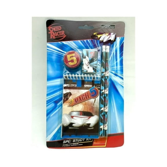 Speed Racer 5pc Study Kit Stationery Supplies