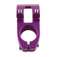 thumbnail image 4 of Manillar de bicicleta duradero de 31,8 mm, aleación de aluminio, color morado, para bicicleta de montaña y carretera, 4 of 8