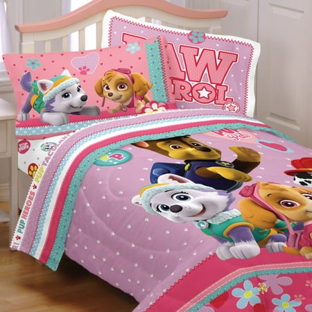 Store51 Llc 18387477 Paw Patrol Twin Bedding Set Best Pup Pals Comforter (Best Stores For College Bedding)