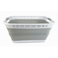 thumbnail image 4 of SAMMART 42L (11 gallons) Collapsible Plastic Laundry Hamper/Basket - Foldable Storage Container/Organizer - Portable Laundry Basket - Easy Storage Space Saving, 4 of 7