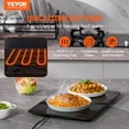 thumbnail image 3 of VEVOR Electric Warming Tray, 16.5" x 11" Portable Tempered Glass Heating Tray with Temperature Control (65-90℃), Perfect for Dinner, Catering, House, Parties, Events, Entertaining and Holiday, Black, 3 of 10