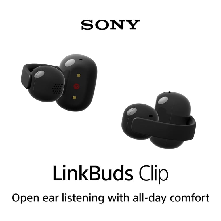 Sony LinkBuds Clip Open-Ear Truly Wireless Earbuds with Earbud